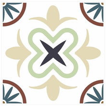 Load image into Gallery viewer, Mosaic Tile Stickers, Pack Of 16, All Sizes, Waterproof, Azulejo Transfers For Kitchen / Bathroom Tiles C47 - Bolsover Designs