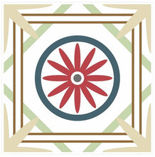 Load image into Gallery viewer, Mosaic Tile Stickers, Pack Of 16, All Sizes, Waterproof, Azulejo Transfers For Kitchen / Bathroom Tiles C47 - Bolsover Designs