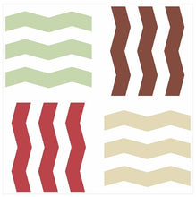 Load image into Gallery viewer, Mosaic Tile Stickers, Pack Of 16, All Sizes, Waterproof, Azulejo Transfers For Kitchen / Bathroom Tiles C47 - Bolsover Designs