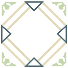 Load image into Gallery viewer, Mosaic Tile Stickers, Pack Of 16, All Sizes, Waterproof, Azulejo Transfers For Kitchen / Bathroom Tiles C47 - Bolsover Designs