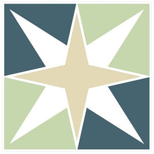 Load image into Gallery viewer, Mosaic Tile Stickers, Pack Of 16, All Sizes, Waterproof, Azulejo Transfers For Kitchen / Bathroom Tiles C47 - Bolsover Designs