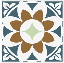 Load image into Gallery viewer, Mosaic Tile Stickers, Pack Of 16, All Sizes, Waterproof, Azulejo Transfers For Kitchen / Bathroom Tiles C48 - Bolsover Designs