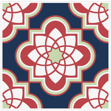 Load image into Gallery viewer, Mosaic Tile Stickers, Pack Of 16, All Sizes, Waterproof, Azulejo Transfers For Kitchen / Bathroom Tiles C48 - Bolsover Designs