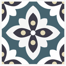 Load image into Gallery viewer, Mosaic Tile Stickers, Pack Of 16, All Sizes, Waterproof, Azulejo Transfers For Kitchen / Bathroom Tiles C48 - Bolsover Designs