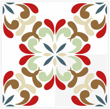 Load image into Gallery viewer, Mosaic Tile Stickers, Pack Of 16, All Sizes, Waterproof, Azulejo Transfers For Kitchen / Bathroom Tiles C48 - Bolsover Designs