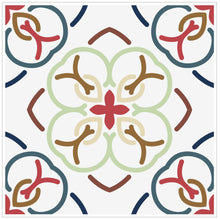 Load image into Gallery viewer, Mosaic Tile Stickers, Pack Of 16, All Sizes, Waterproof, Azulejo Transfers For Kitchen / Bathroom Tiles C48 - Bolsover Designs