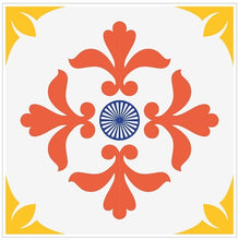 Load image into Gallery viewer, Mosaic Tile Stickers, Pack Of 16, All Sizes, Waterproof, Azulejo Transfers For Kitchen / Bathroom Tiles C49 - Bolsover Designs