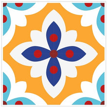 Load image into Gallery viewer, Mosaic Tile Stickers, Pack Of 16, All Sizes, Waterproof, Azulejo Transfers For Kitchen / Bathroom Tiles C49 - Bolsover Designs