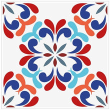 Load image into Gallery viewer, Mosaic Tile Stickers, Pack Of 16, All Sizes, Waterproof, Azulejo Transfers For Kitchen / Bathroom Tiles C49 - Bolsover Designs