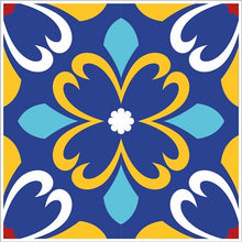 Load image into Gallery viewer, Mosaic Tile Stickers, Pack Of 16, All Sizes, Waterproof, Azulejo Transfers For Kitchen / Bathroom Tiles C49 - Bolsover Designs