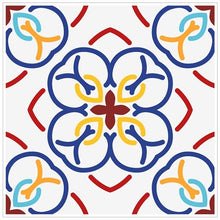 Load image into Gallery viewer, Mosaic Tile Stickers, Pack Of 16, All Sizes, Waterproof, Azulejo Transfers For Kitchen / Bathroom Tiles C49 - Bolsover Designs