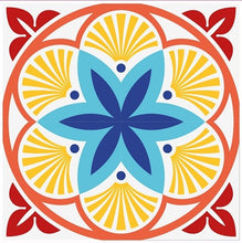 Load image into Gallery viewer, Mosaic Tile Stickers, Pack Of 16, All Sizes, Waterproof, Azulejo Transfers For Kitchen / Bathroom Tiles C49 - Bolsover Designs