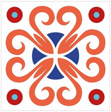Load image into Gallery viewer, Mosaic Tile Stickers, Pack Of 16, All Sizes, Waterproof, Azulejo Transfers For Kitchen / Bathroom Tiles C49 - Bolsover Designs