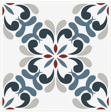 Load image into Gallery viewer, Mosaic Tile Stickers, Pack Of 16, All Sizes, Waterproof, Azulejo Transfers For Kitchen / Bathroom Tiles C50 - Bolsover Designs
