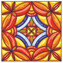 Load image into Gallery viewer, Mosaic Tile Stickers, Pack Of 16, All Sizes, Waterproof, Transfers For Kitchen / Bathroom Tiles C51 - Bolsover Designs