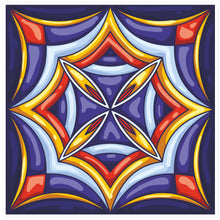 Load image into Gallery viewer, Mosaic Tile Stickers, Pack Of 16, All Sizes, Waterproof, Transfers For Kitchen / Bathroom Tiles C51 - Bolsover Designs