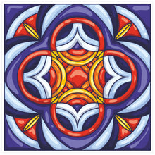 Load image into Gallery viewer, Mosaic Tile Stickers, Pack Of 16, All Sizes, Waterproof, Transfers For Kitchen / Bathroom Tiles C51 - Bolsover Designs