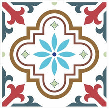 Load image into Gallery viewer, Mosaic Tile Stickers, Pack Of 16, All Sizes, Waterproof, Azulejo Transfers For Kitchen / Bathroom Tiles C52 - Bolsover Designs