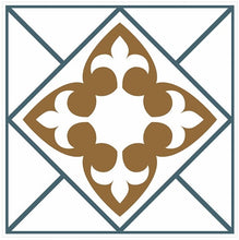 Load image into Gallery viewer, Mosaic Tile Stickers, Pack Of 16, All Sizes, Waterproof, Azulejo Transfers For Kitchen / Bathroom Tiles C52 - Bolsover Designs
