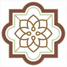 Load image into Gallery viewer, Mosaic Tile Stickers, Pack Of 16, All Sizes, Waterproof, Azulejo Transfers For Kitchen / Bathroom Tiles C52 - Bolsover Designs