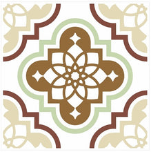 Load image into Gallery viewer, Mosaic Tile Stickers, Pack Of 16, All Sizes, Waterproof, Azulejo Transfers For Kitchen / Bathroom Tiles C52 - Bolsover Designs