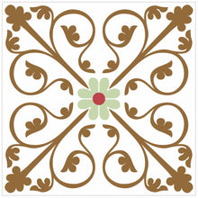 Load image into Gallery viewer, Mosaic Tile Stickers, Pack Of 16, All Sizes, Waterproof, Azulejo Transfers For Kitchen / Bathroom Tiles C53 - Bolsover Designs