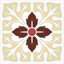 Load image into Gallery viewer, Mosaic Tile Stickers, Pack Of 16, All Sizes, Waterproof, Azulejo Transfers For Kitchen / Bathroom Tiles C53 - Bolsover Designs