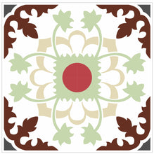 Load image into Gallery viewer, Mosaic Tile Stickers, Pack Of 16, All Sizes, Waterproof, Azulejo Transfers For Kitchen / Bathroom Tiles C53 - Bolsover Designs