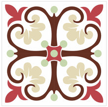 Load image into Gallery viewer, Mosaic Tile Stickers, Pack Of 16, All Sizes, Waterproof, Azulejo Transfers For Kitchen / Bathroom Tiles C53 - Bolsover Designs