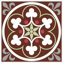 Load image into Gallery viewer, Mosaic Tile Stickers, Pack Of 16, All Sizes, Waterproof, Azulejo Transfers For Kitchen / Bathroom Tiles C53 - Bolsover Designs