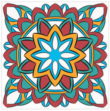 Load image into Gallery viewer, Mosaic Tile Stickers, Pack Of 16, All Sizes, Waterproof, Azulejo Transfers For Kitchen / Bathroom Tiles C54 - Bolsover Designs