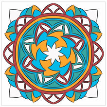 Load image into Gallery viewer, Mosaic Tile Stickers, Pack Of 16, All Sizes, Waterproof, Azulejo Transfers For Kitchen / Bathroom Tiles C54 - Bolsover Designs