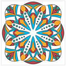 Load image into Gallery viewer, Mosaic Tile Stickers, Pack Of 16, All Sizes, Waterproof, Azulejo Transfers For Kitchen / Bathroom Tiles C54 - Bolsover Designs