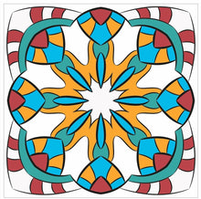 Load image into Gallery viewer, Mosaic Tile Stickers, Pack Of 16, All Sizes, Waterproof, Azulejo Transfers For Kitchen / Bathroom Tiles C55 - Bolsover Designs