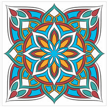 Load image into Gallery viewer, Mosaic Tile Stickers, Pack Of 16, All Sizes, Waterproof, Azulejo Transfers For Kitchen / Bathroom Tiles C55 - Bolsover Designs