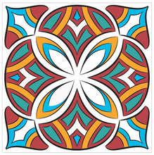 Load image into Gallery viewer, Mosaic Tile Stickers, Pack Of 16, All Sizes, Waterproof, Azulejo Transfers For Kitchen / Bathroom Tiles C55 - Bolsover Designs