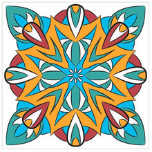 Load image into Gallery viewer, Mosaic Tile Stickers, Pack Of 16, All Sizes, Waterproof, Azulejo Transfers For Kitchen / Bathroom Tiles C55 - Bolsover Designs