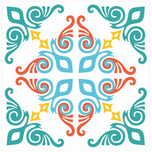 Load image into Gallery viewer, Mosaic Tile Stickers, Pack Of 16, All Sizes, Waterproof, Azulejo Transfers For Kitchen / Bathroom Tiles C56 - Bolsover Designs