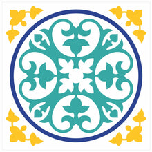 Load image into Gallery viewer, Mosaic Tile Stickers, Pack Of 16, All Sizes, Waterproof, Azulejo Transfers For Kitchen / Bathroom Tiles C56 - Bolsover Designs