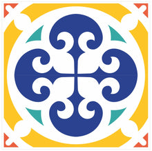 Load image into Gallery viewer, Mosaic Tile Stickers, Pack Of 16, All Sizes, Waterproof, Azulejo Transfers For Kitchen / Bathroom Tiles C56 - Bolsover Designs