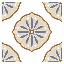 Load image into Gallery viewer, Mosaic Tile Stickers, Pack Of 16, All Sizes, Waterproof, Azulejo Transfers For Kitchen / Bathroom Tiles C59 - Bolsover Designs