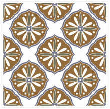 Load image into Gallery viewer, Mosaic Tile Stickers, Pack Of 16, All Sizes, Waterproof, Azulejo Transfers For Kitchen / Bathroom Tiles C59 - Bolsover Designs
