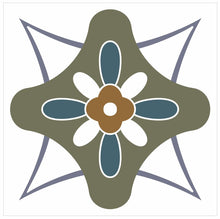 Load image into Gallery viewer, Mosaic Tile Stickers, Pack Of 16, All Sizes, Waterproof, Azulejo Transfers For Kitchen / Bathroom Tiles C59 - Bolsover Designs