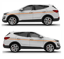 Load image into Gallery viewer, Stripe Sticker Pinstripe, 10mm deep for Car Van Motorhome Campervan Lorry, 10 metres or 20 Metres, 24 Colours Available - Bolsover Designs