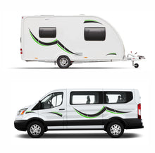 Load image into Gallery viewer, Graphics Decals For Motorhome Caravan Campervan Vivaro Transit Van Minibus MH005 - Bolsover Designs