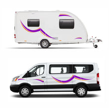 Load image into Gallery viewer, Graphics Decals For Motorhome Caravan Campervan Vivaro Transit Van Minibus MH005 - Bolsover Designs