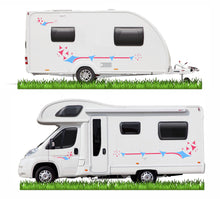 Load image into Gallery viewer, Graphics Decals For Motorhome Caravan Motorhome Transit Van Minibus SWB LWB MH012 - Bolsover Designs