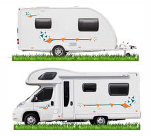 Load image into Gallery viewer, Graphics Decals For Motorhome Caravan Motorhome Transit Van Minibus SWB LWB MH012 - Bolsover Designs