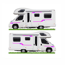 Load image into Gallery viewer, Motorhome Caravan Campervan Decal Vinyl Graphics Stickers 40+ Colours  MH025 - Bolsover Designs