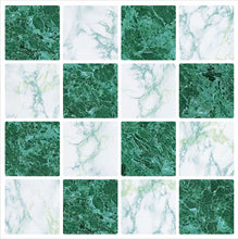 Load image into Gallery viewer, Mosaic Tile Stickers, Transfers, Slate Stone Marble Effects, Pack Of 16 for 100mm - 150mm - 200mm / 4 - 6 - 8 Inch square Tiles SL01 - Bolsover Designs